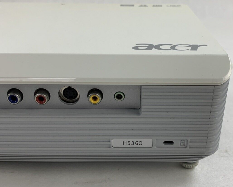 Acer H5360 DLP Projector Tested Powers Displays Has Bad Fans and Parts Repair