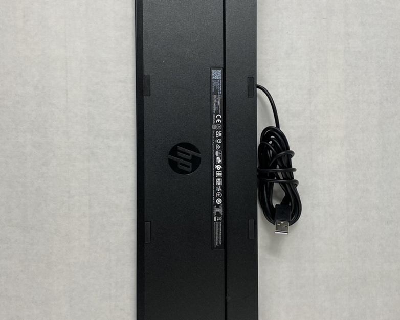 Lot of 2 HP 320K TPA-D002K Wired Desktop USB Keyboard Tested
