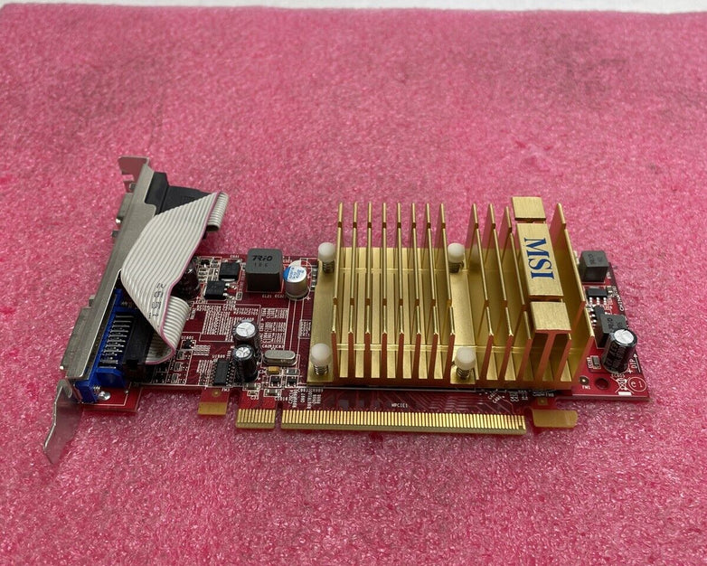 R4350-MD512H Video Card MSI ATI Radeon HD 4350 512MB 64-bit HDMI VGA DVI DDR2