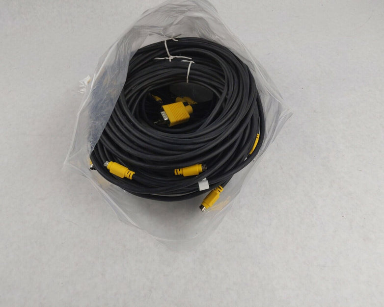 VS4000 Monitor Cables Lot of 9 2215-10305-001 1x VGA, 4x Composite, 4x S-Video