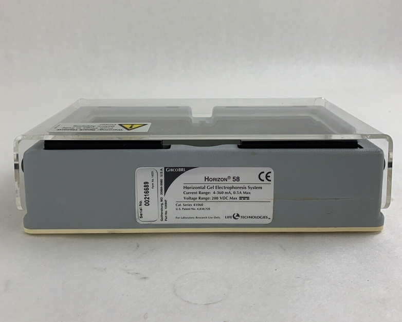 Horizon 58 Life Technologies Gibco Brl Electrophoresis Apparatus
