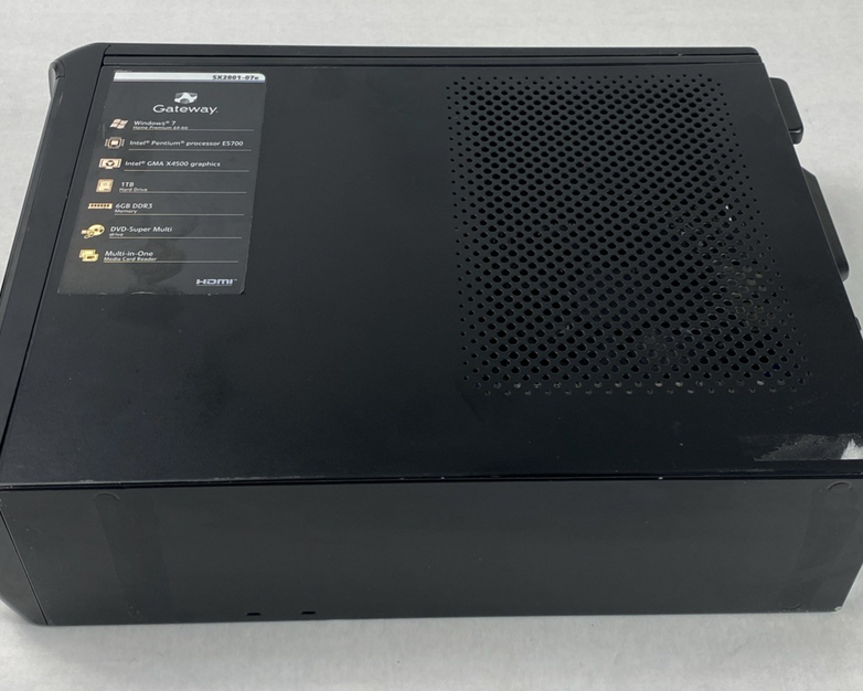 Gateway SX2801 SFF Pentium Dual-Core E5700 3.00GHz 6GB RAM No HDD No OS