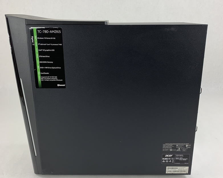Acer Aspire TC-780 MT Desktop Intel Core i5-7400 8 GB Ram No OS No HDD