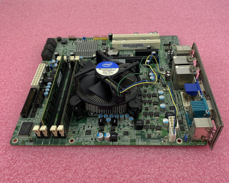 DFI PT330 Motherboard Intel Core i5-660 3.3GHz 4GB RAM w/ Shield