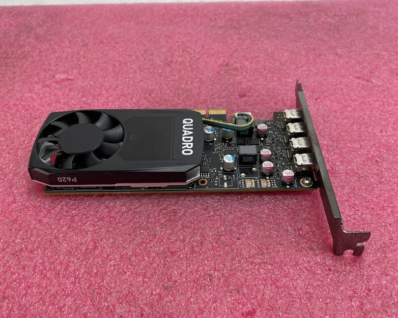 NVIDIA QUADRO P620 2GB GDDR5 PCIE Graphics Card 4x Mini DisplayPort
