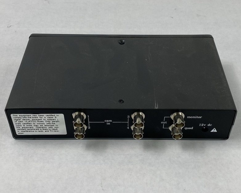 Defender Security 82-7860 NSMP High Resolution Color Quad Processor Untested