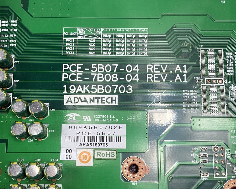 Advantech PCE-5B07 Passive Backplane