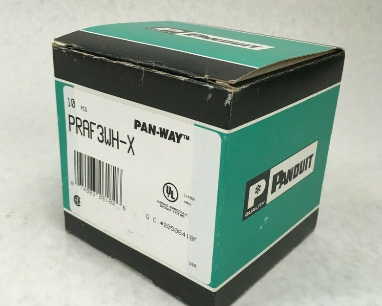 Panduit Pan-Way PRAF3WH-X Right Angle FIT PD3 (Box of 10)