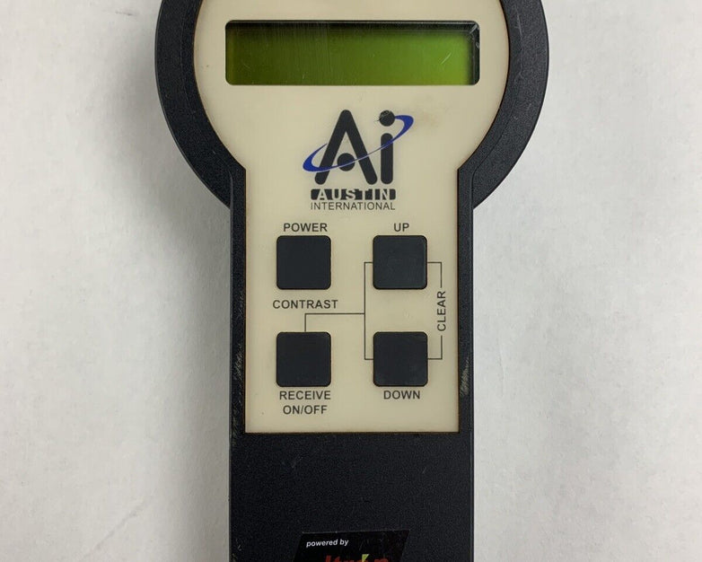 Austin International Sentry 850 Handheld ERT Module Reader Powers On