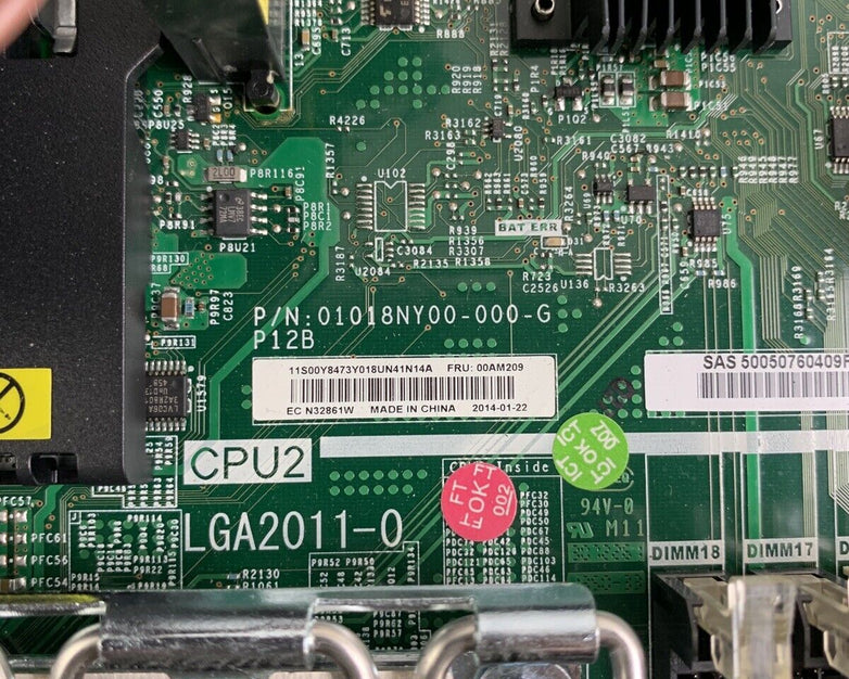 IBM System x3650 M4 Server 2x E5-2650 2.6 GHz 128 GB RAM No OS No 2.5" HDD