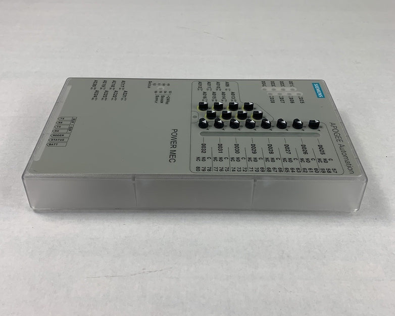 Siemens Apogee Automation Power Mec Front Cover