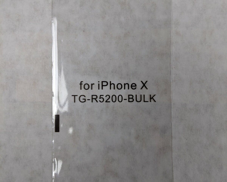 Unbranded Screen Protector for iPhone X TG-R5200-BULK (Lot of 2)