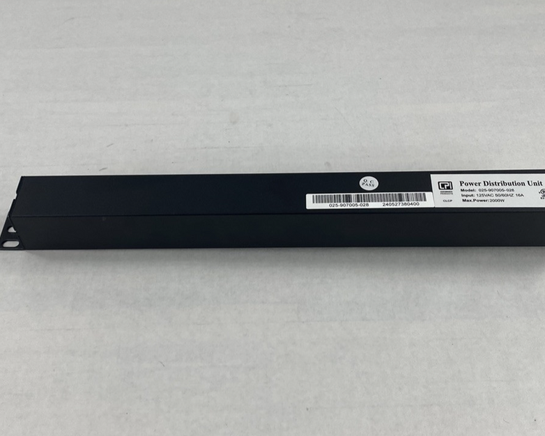 Chatsworth Products 025-907005-028 125VAC 2000W 8 Outlet Power Distribution Unit