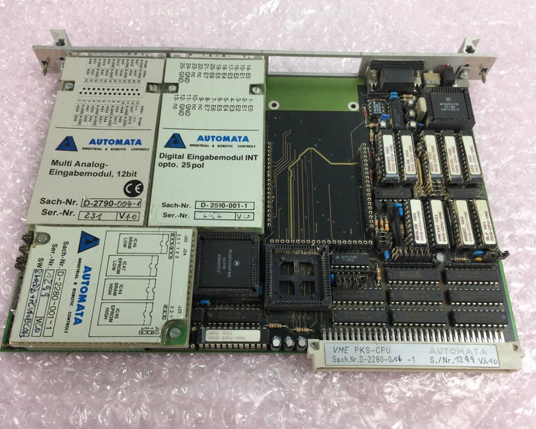 Automata D-2100-022-1 D-2790-004-1 D-2510-001 VME Multi E/A PLC Module Multi/EA
