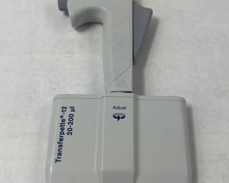 BrandTech Transferpette-12 20-200 uL 12-Channel Pipette