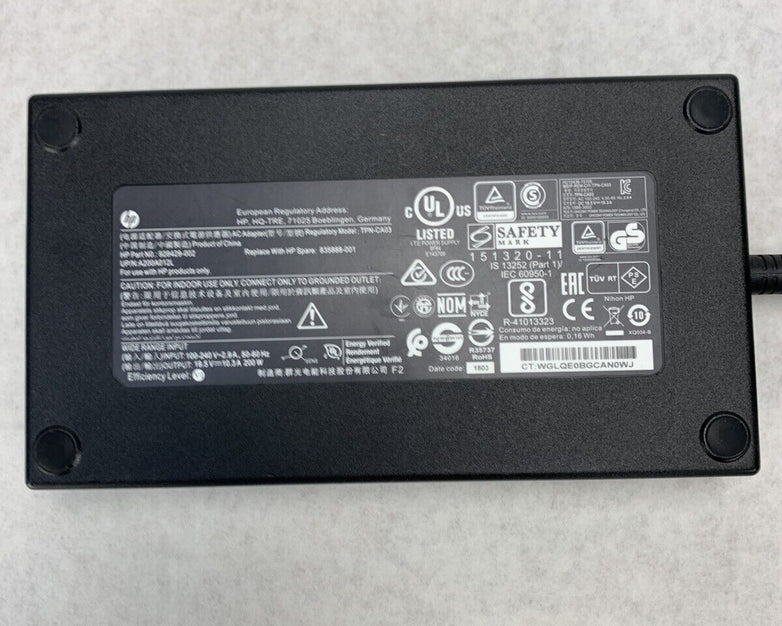 HP TPN-CA03 AC Adapter 200W 19.5V