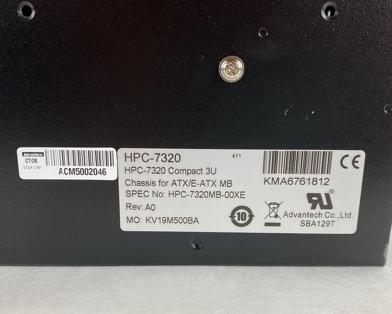 Advantech HPC-7320MB-00XE 3U Compact Rackmount Chassis