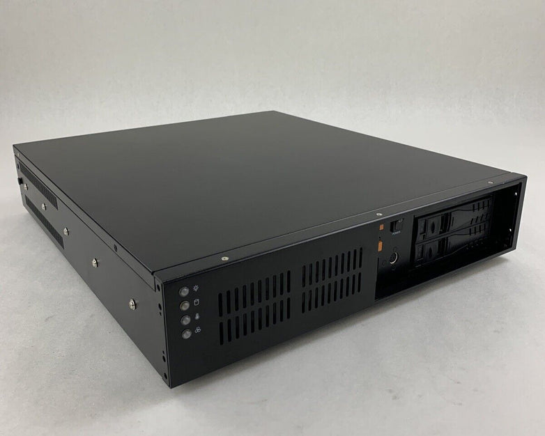 Advantech ACP-2320MB-00CE 2U Rackmount ATX Computer Case 3.5" HDD Caddies & PSU
