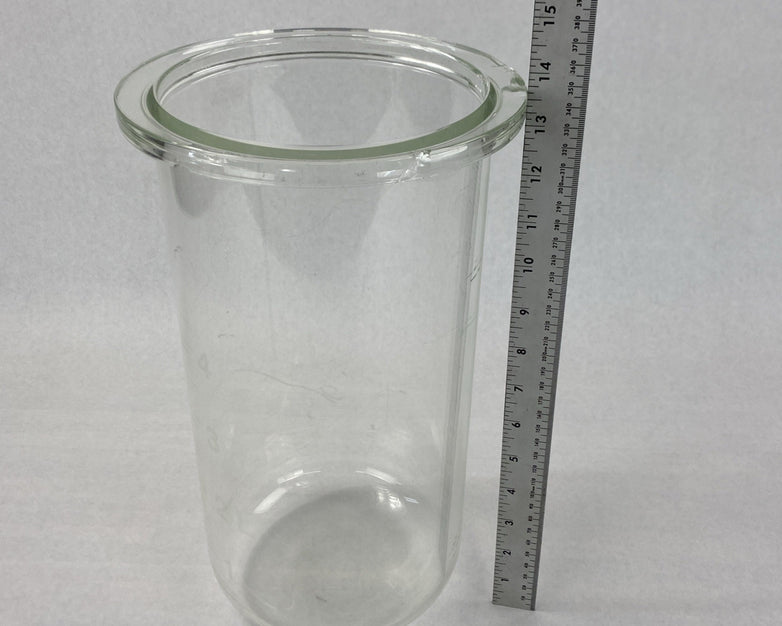 Unbranded G-11340 4000 ml Glass Vessel For Microbial Fermentation 4L