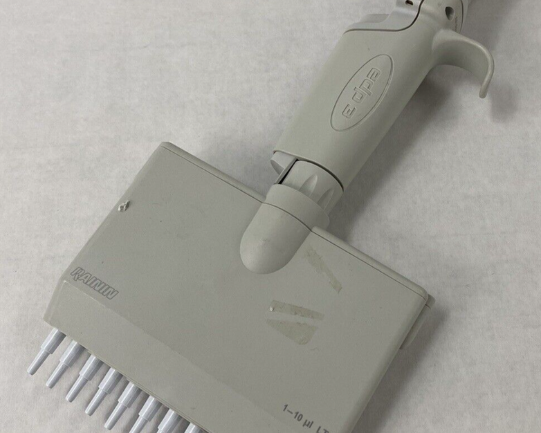 Rainin EDP3 1-10 uL LTS 12-Channel Electronic Pipette Untested