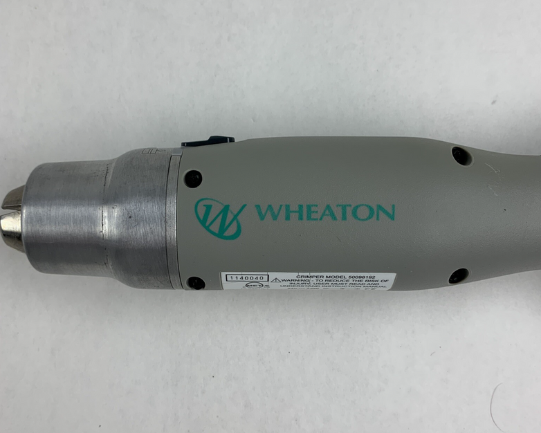 Wheaton 50098192 CRIMPenstein Electric Crimper/Decapper Hand Tool 11MM w/ Stand
