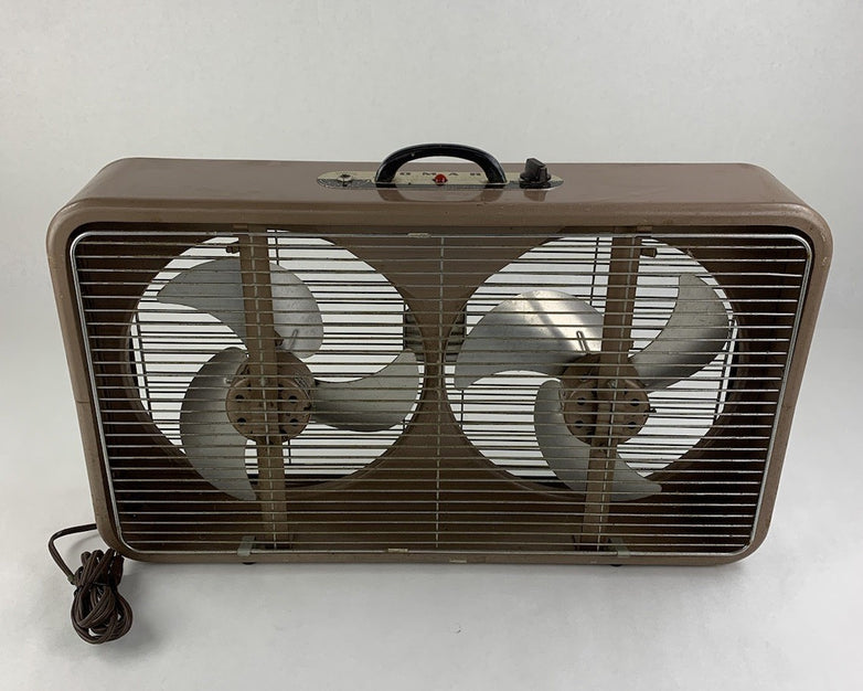 Homart Cooling Sears Roebuck 317 93137 Vintage Double Box Fan
