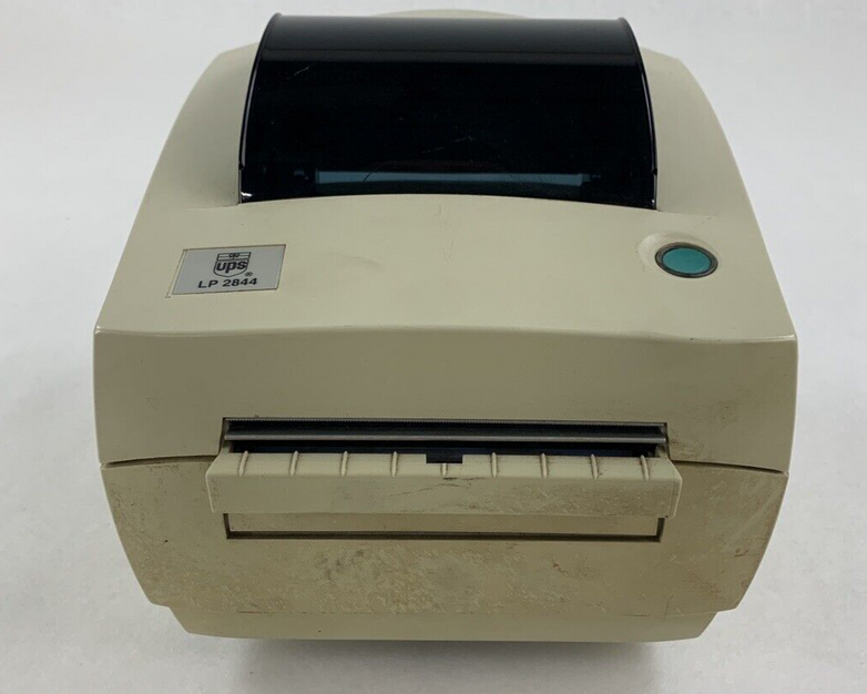 Zebra Eltron LP 2844 CTP Label Thermal Printer UPS Tested Bad Serial Port