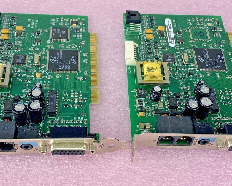 Smart Modular Tech 5184-9924 90079 PCI Sound Card Modem (Lot of 2)