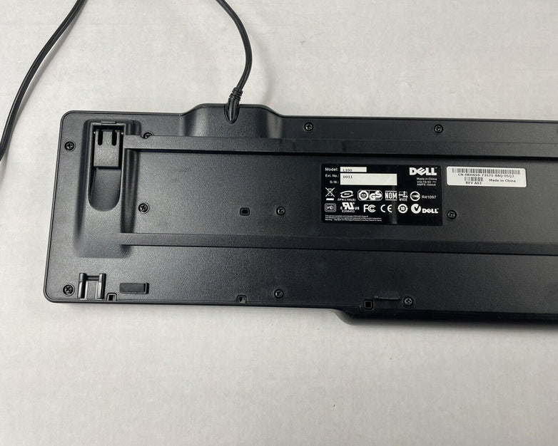 Dell L100 Keyboard U011 with USB Cable Lot of 4
