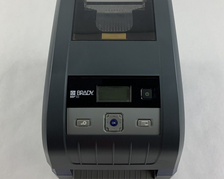 Brady BBP33 Label Printer Missing Ribbon Connection Pieces Parts and Repair