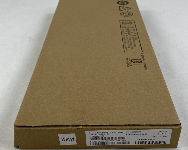 Lenovo SK-8827 USB Wired Keyboard Lot of 2