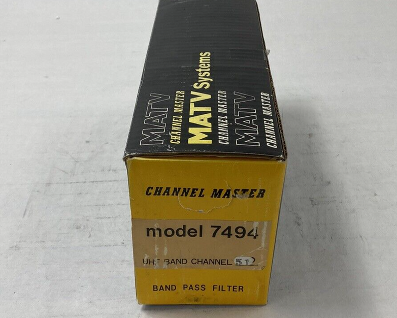 Channel Master MATV Systems Model 7494 Band Pass Filter UHF Band Channel 51