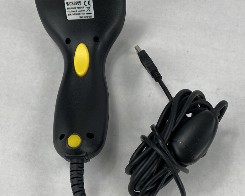 Wasp WCS3905 Corded USB Bar Code Reader Tested Lot of 4