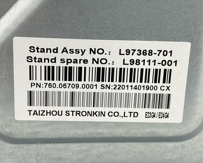 HP L97368-701 L98111-001 E23G4 E24G4 Monitor Stand Base