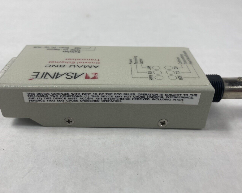 Asanté AMAU-BNC Coaxial Ethernet Transceiver Untested
