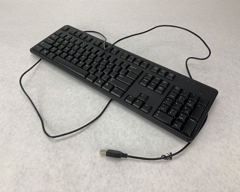 Dell Wired USB Keyboard KB212-B SK-8120 4G481/DJ454 5x