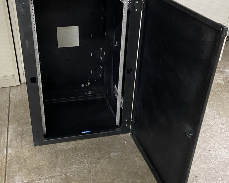 CPI Chatsworth 11840-736 Black Cube-it Wall Cabinet H36" X W24" X D24" With Keys