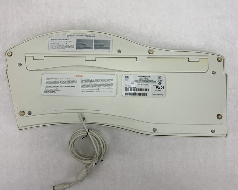 Microsoft 59758 Ergonomic PS/2 Natural Keyboard