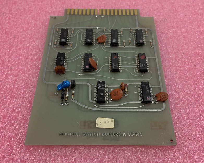 MSI Manual Switch Buffers & Logic 11048 Assy No 24866 DPC-P Card