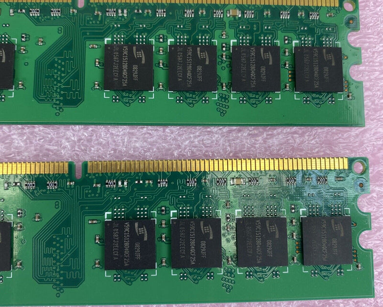 4x 1GB ProMOS V916765K24QCFW-G6 2Rx8 DDR2 800MHz CL6 PC2-6400U-66-12-E0