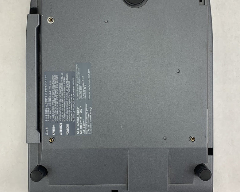 NEC Gray MT1055 Home Theater Projector - Parts or Repair