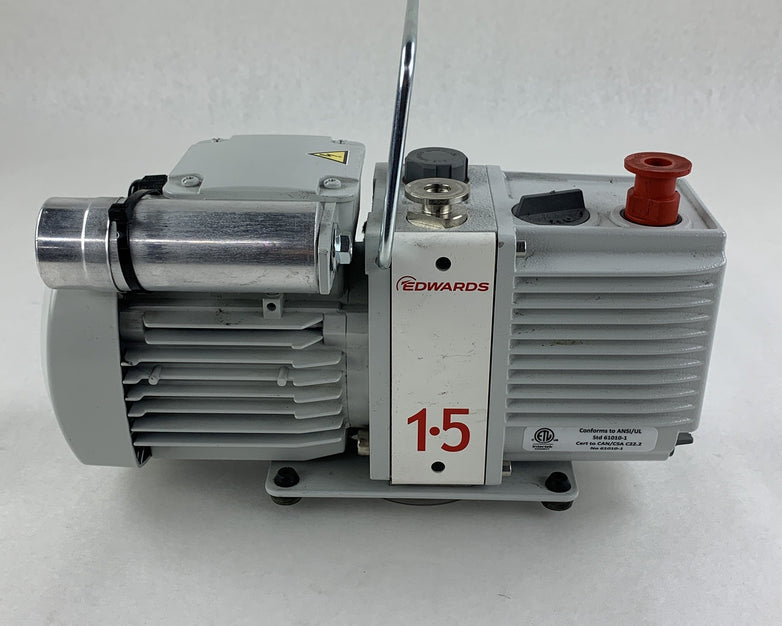 Edwards Model E2M1.5 Vacuum Pump Parts and Repair Oil Drained