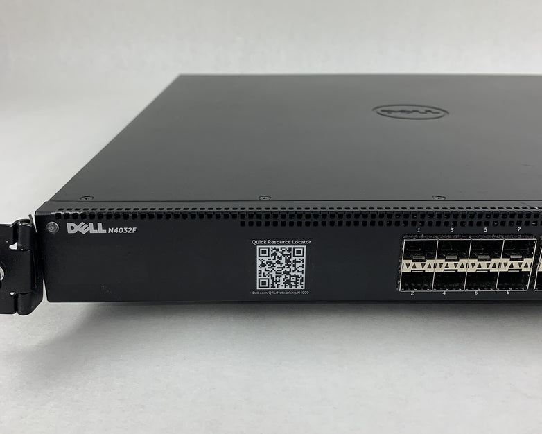 Dell N4032F Power Connect 8132F 24 Port Ethernet Switch Tested Reset