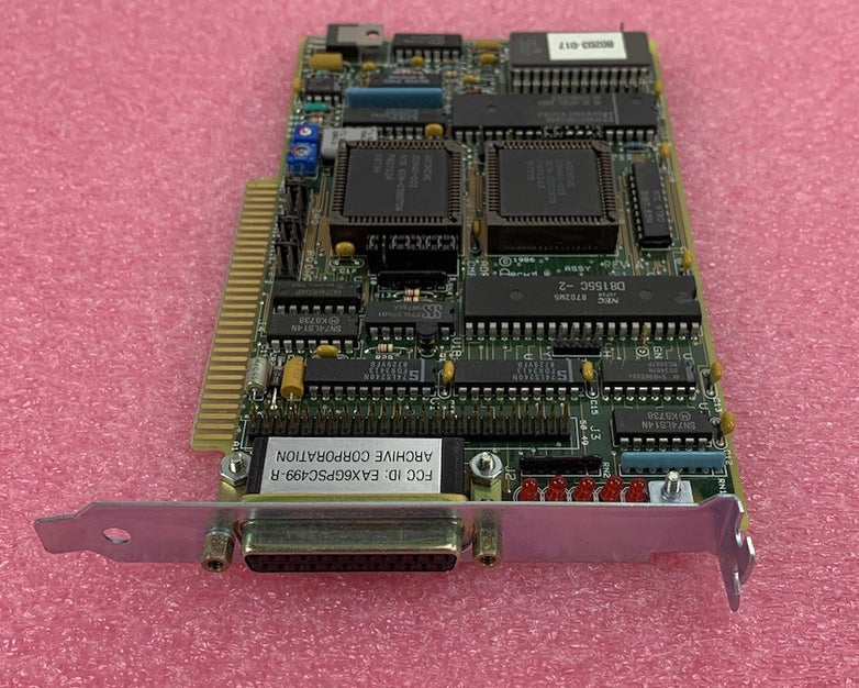 Archive Corporation EAX6GPSC499-R 8-Bit ISA Tape Controller