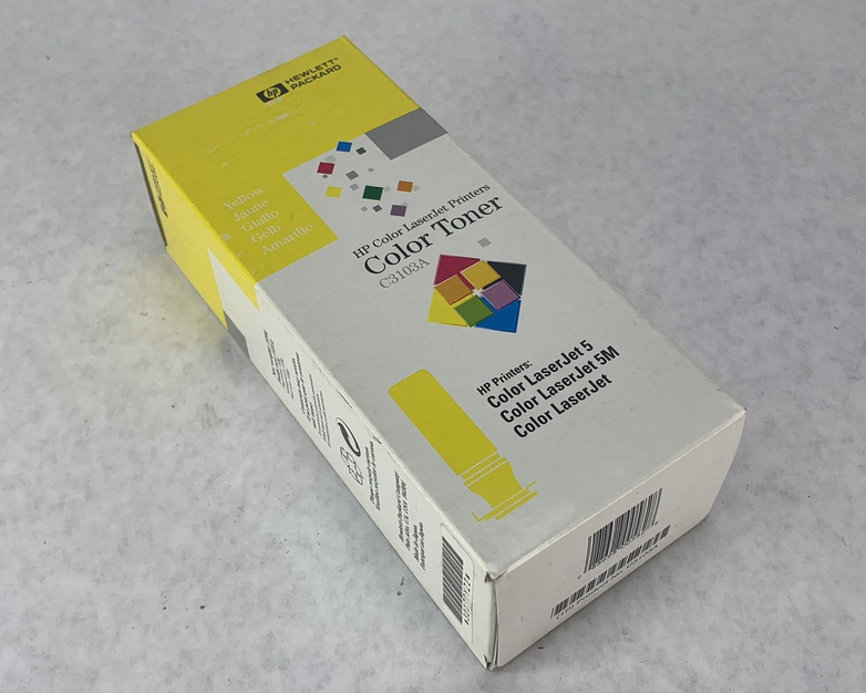 HP Color LaserJet Printers Color Toner C3103A Yellow Color LaserJet 5(M)