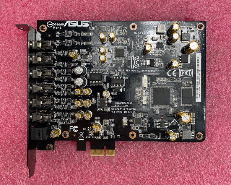 ASUS Xonar AE LUX8CM6632AE PCIe Hi-Fi 7.1 Audio Card