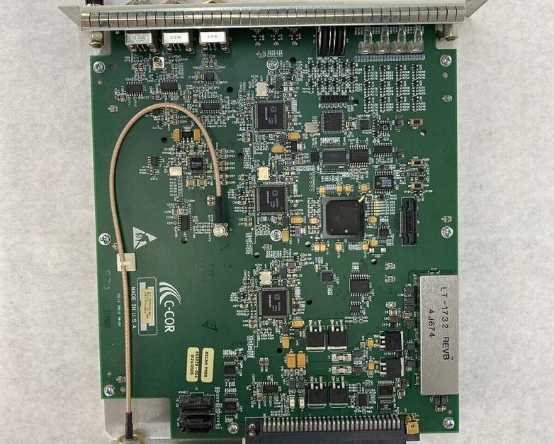 C-COR Video Systems DV6101MASI01 DVB ASI SMPTE 310m MPEG TRANSPORT Multiport