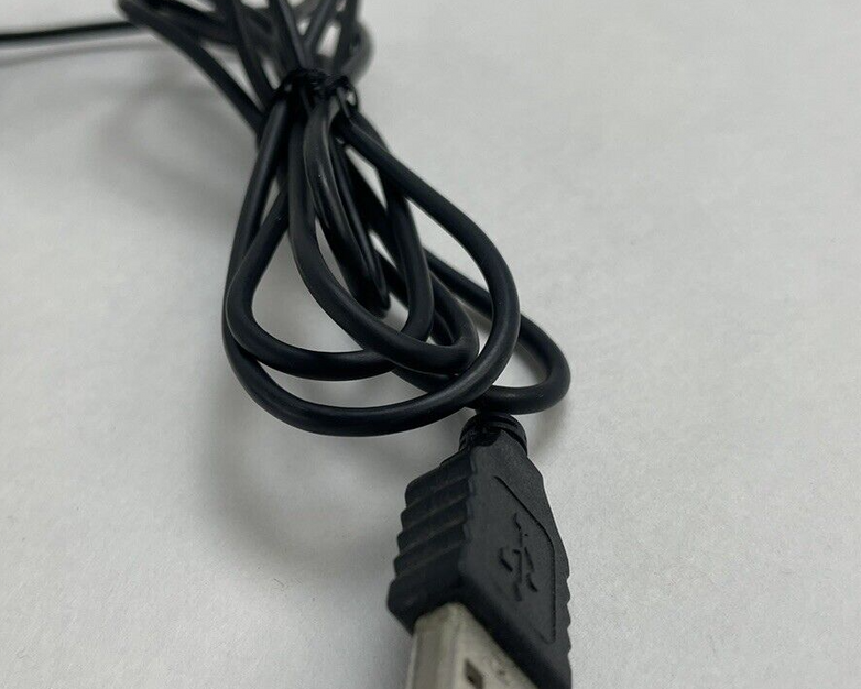 Dell M-UAV-DEL8 Black USB Optical Scroll Mouse with 6 Buttons J660D Lot of 4