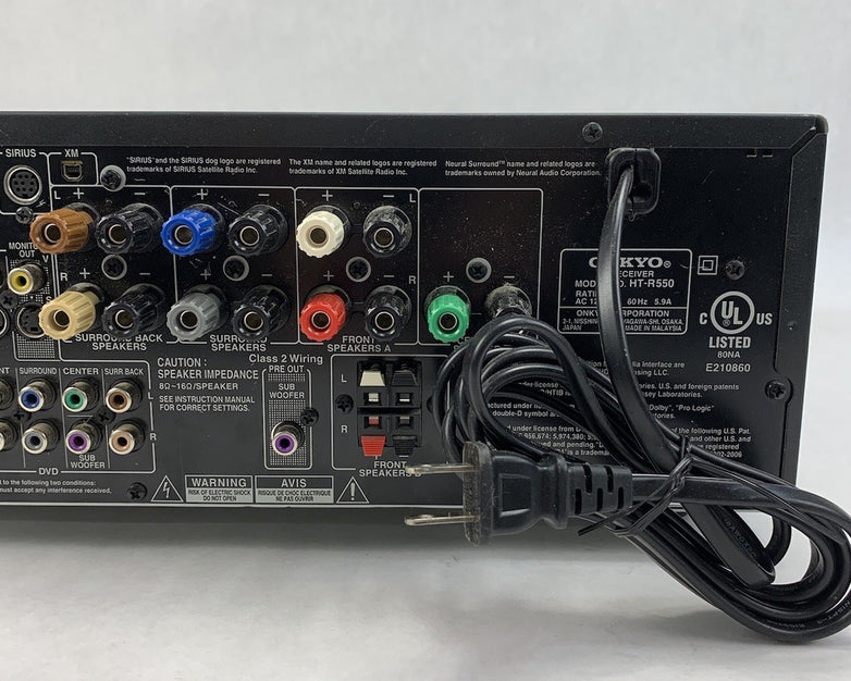 Onkyo HT-R550 Home Theater AV Receiver
