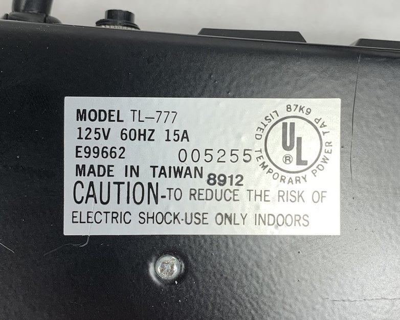 Tripp Lite TL-777 5-Outleft Surge Protector Monitor Stand Switch